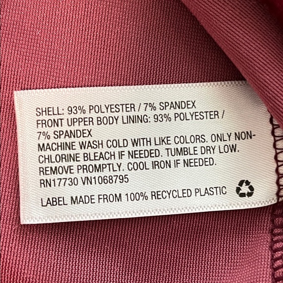 Y2K Velvet Tank Top Medium Stretch Rose Pink Strap Coquette - Picture 6 of 10